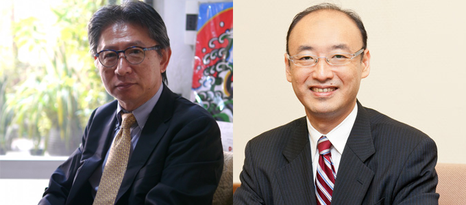 新講師陣　千葉大学小林正弥氏、共同通信社尾崎元氏、立教大学総長西原廉太氏
